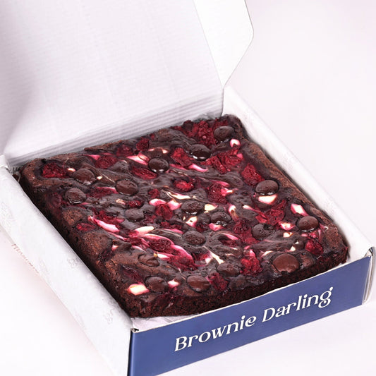 Black Forest Brownies - Slab Brownie Darling