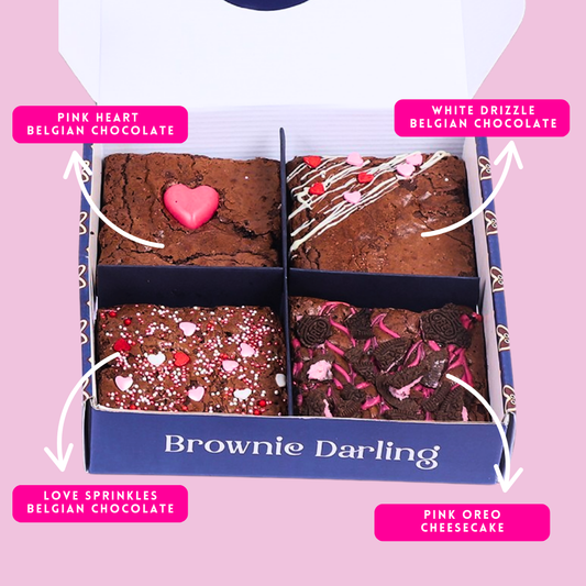 Love Brownies: Assorted Brownie Gift Pack Brownie Darling
