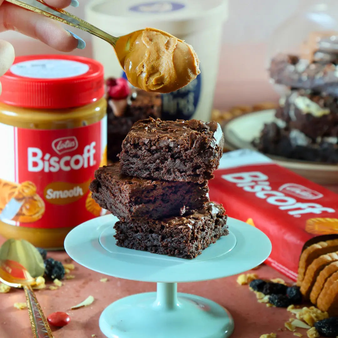 Biscoff Brownies - Slab Brownie Darling