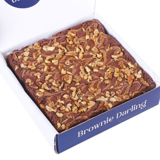 Coffee Walnuts - Slab Brownie Darling