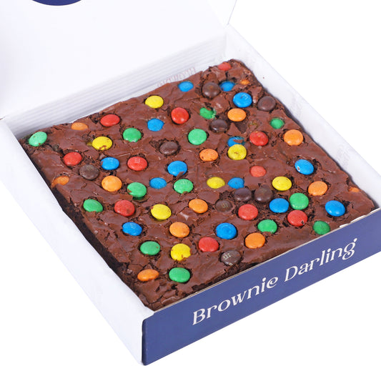 M&M's Brownies - Slab Brownie Darling