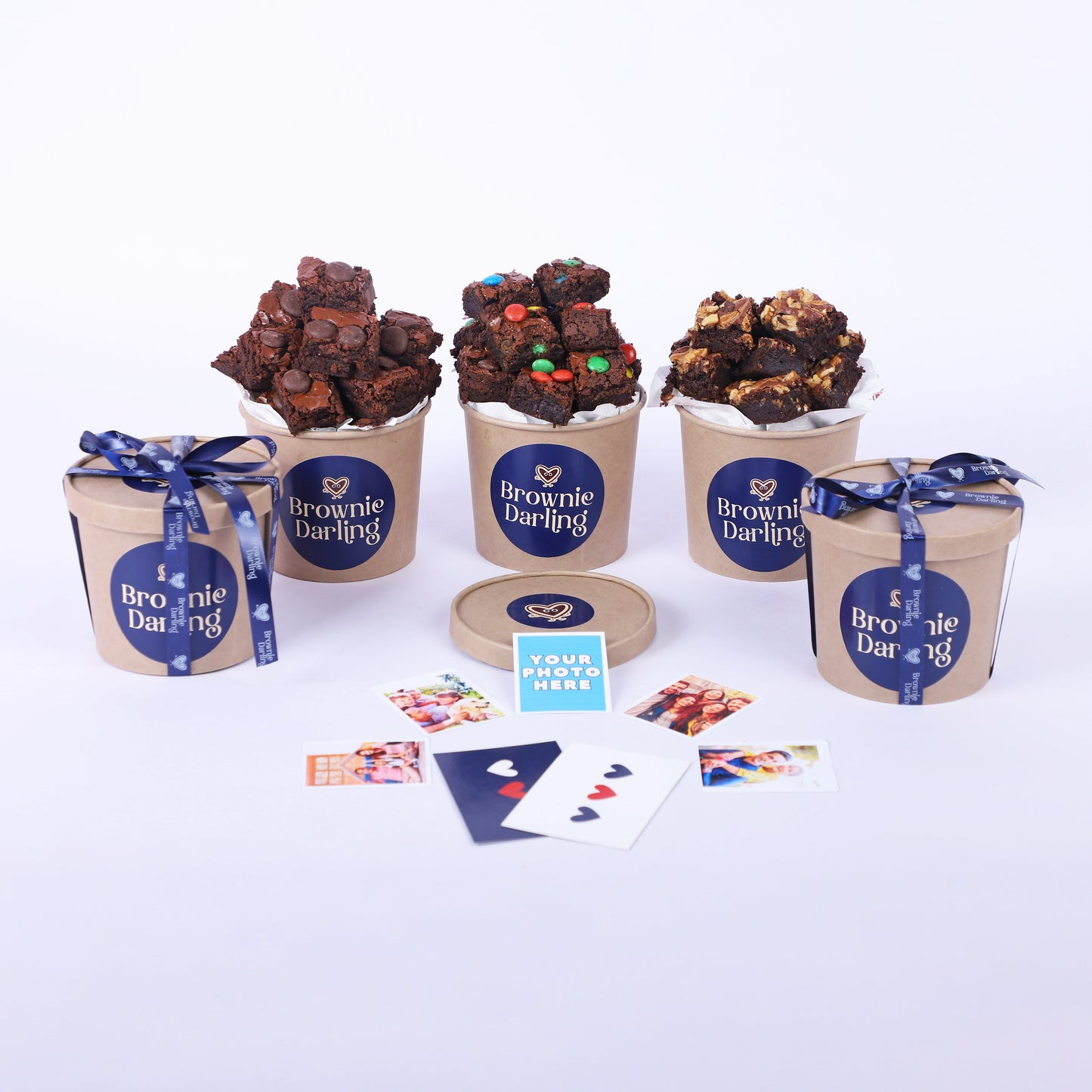 Polaroid + Custom Message Card Brownie Darling