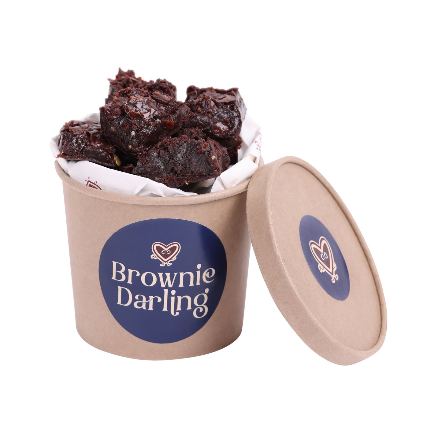 Gluten-Free Belgian Chocolate Ragi Brownies - Mini Bites Brownie Darling