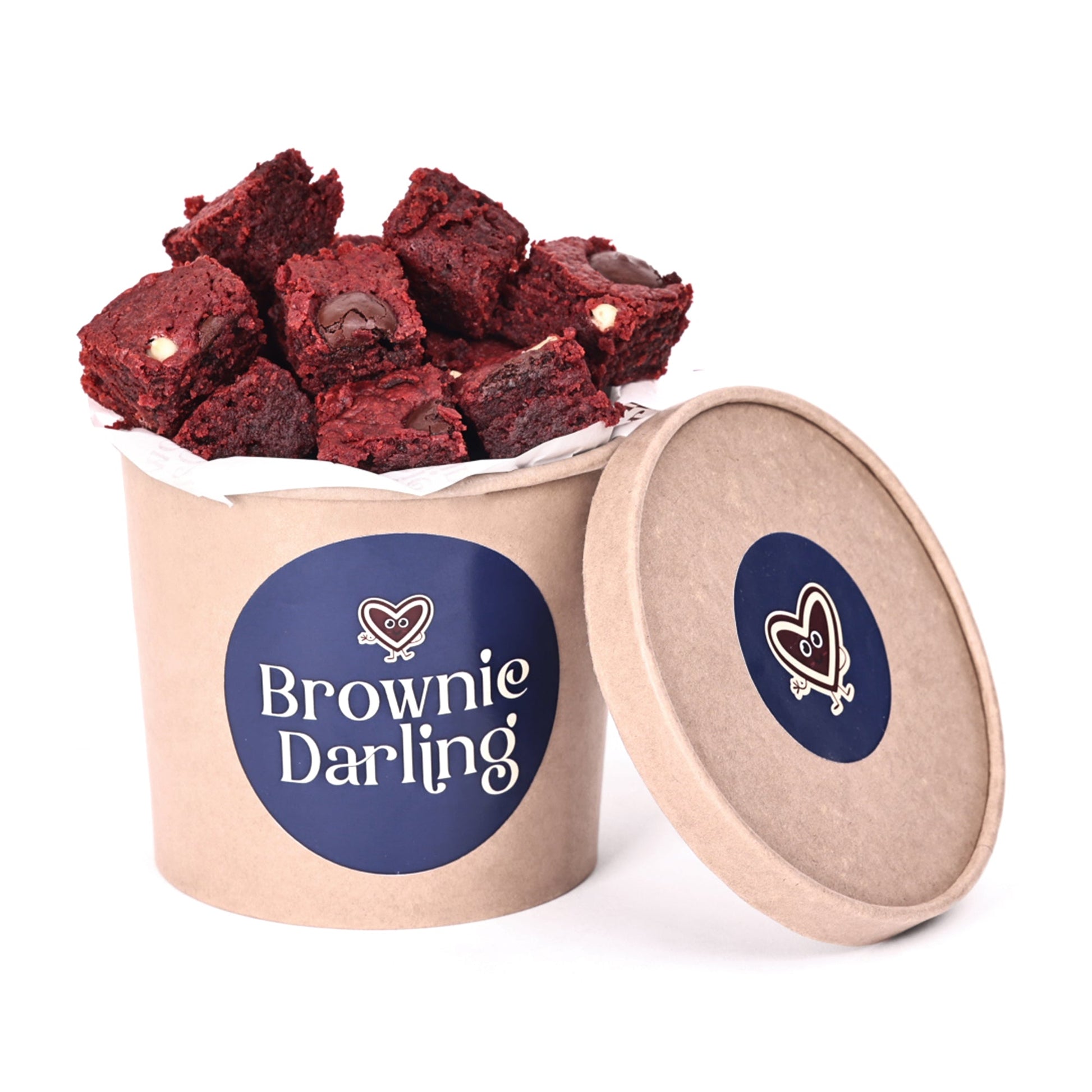 Red Velvet Brownies - Mini Bites Brownie Darling