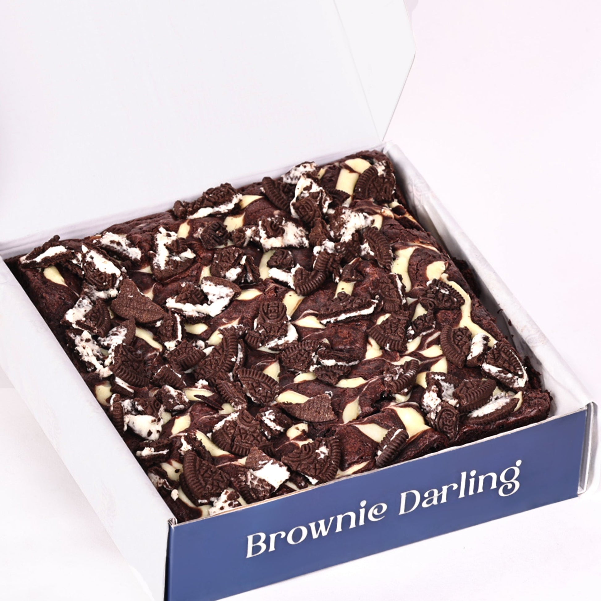 Oreo Overload Brownies - Slab Brownie Darling