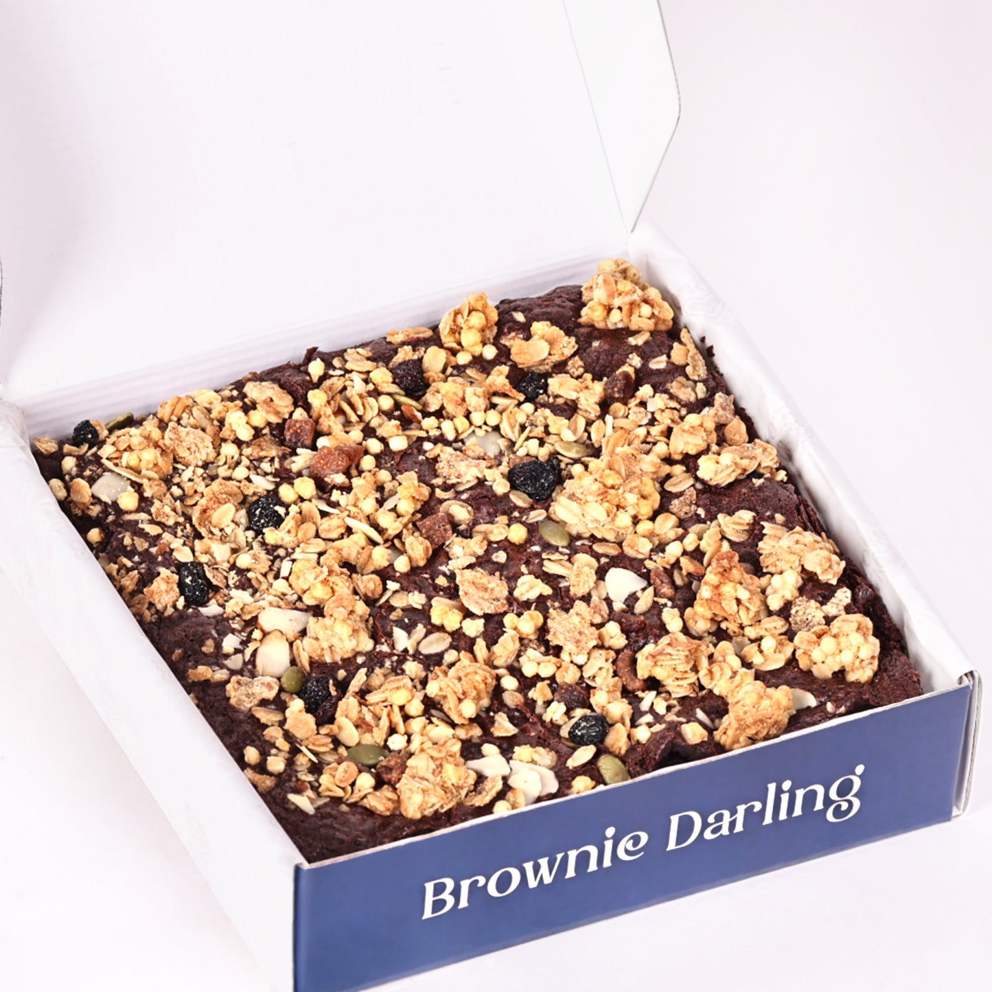 Gluten-Free Granola Ragi Brownies - Slab