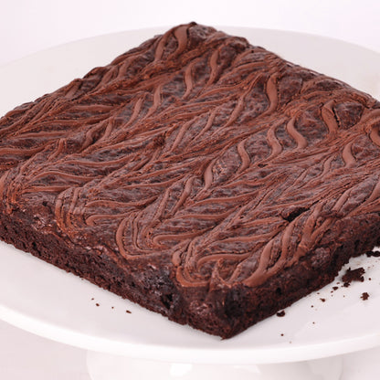 Nutella Fantasy Brownies - Slab