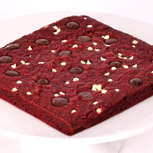 Red Velvet Brownies - Slab Brownie Darling
