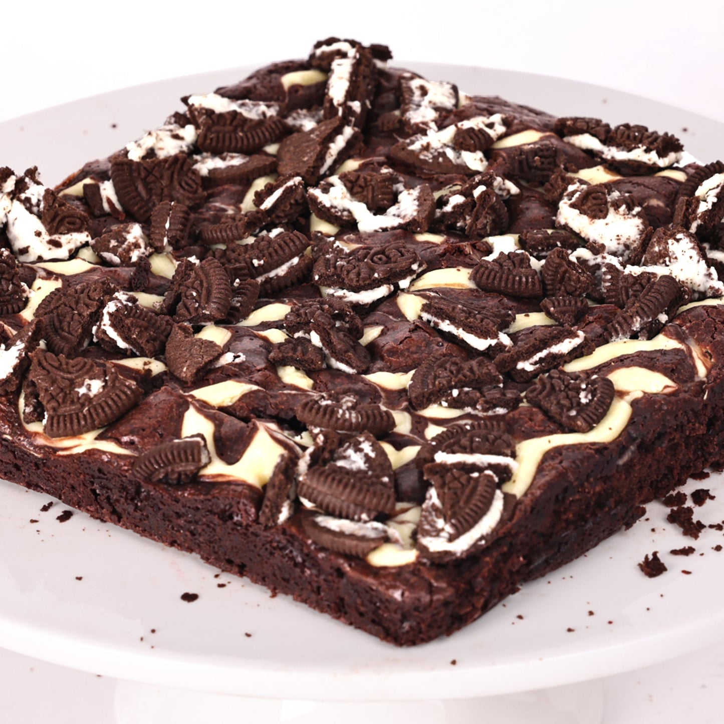 Oreo Overload Brownies - Slab Brownie Darling