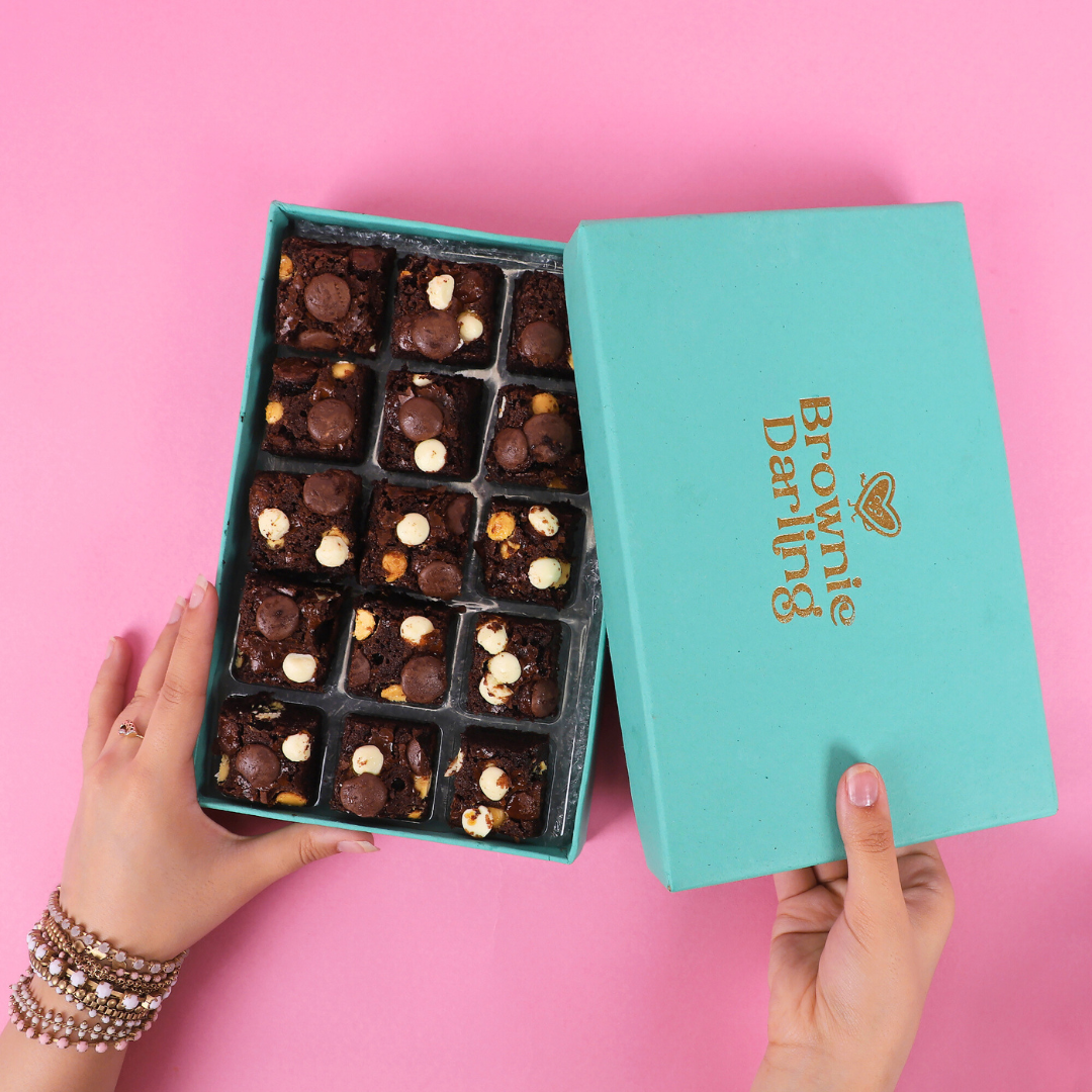 Raksha Bandhan Celebration Gift Box - Mini-Bites Brownie Darling