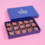 Heart Confetti Love Brownies - Mini Bites Brownie Darling