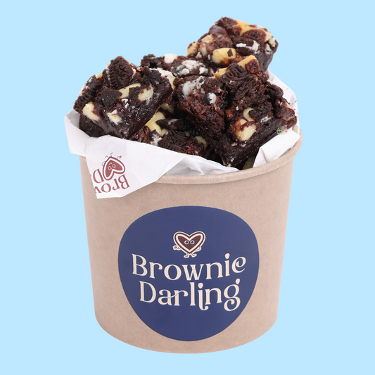 Oreo Overload Brownies - Mini Bites Brownie Darling