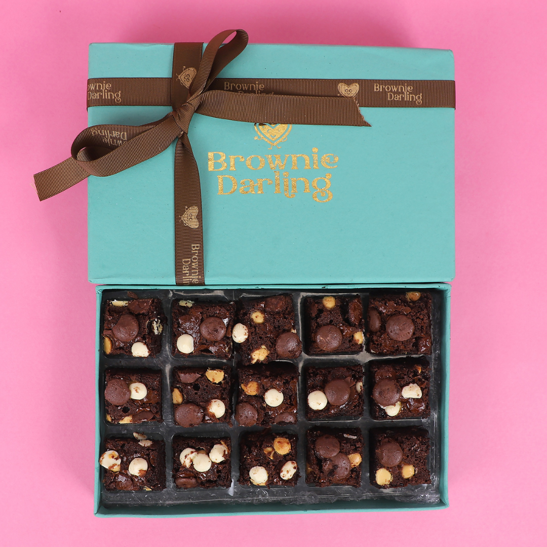 Raksha Bandhan Celebration Gift Box - Mini-Bites Brownie Darling