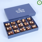 Gluten-Free Hazelnuts Belgian Chocolate Ragi Brownies - Mini Bites Brownie Darling
