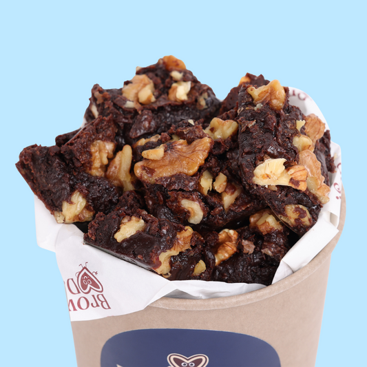 Walnuts Belgian Chocolate Brownie - Mini Bites Brownie Darling