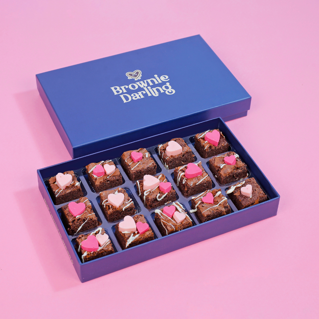 All Hearts Love Brownies - Mini Bites Brownie Darling