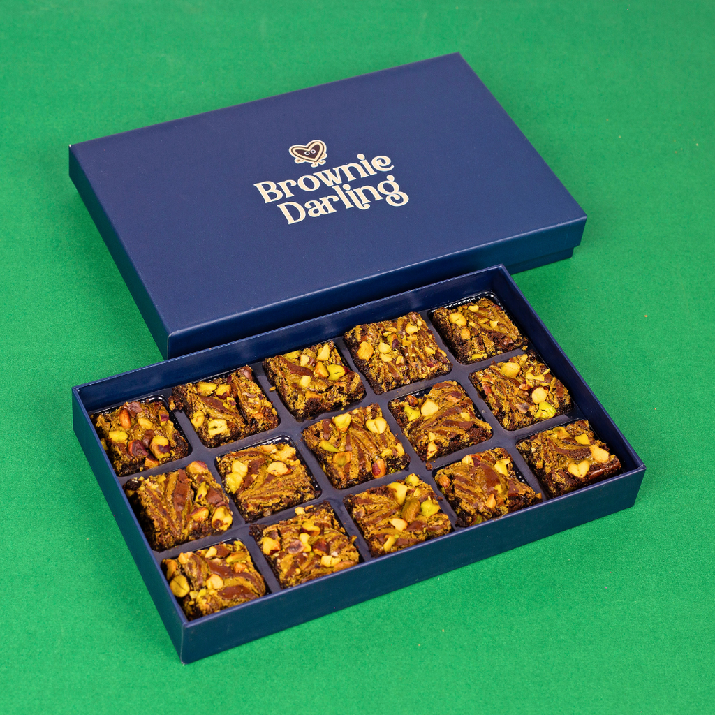 Pistachio Brownies - Mini Bites Brownie Darling