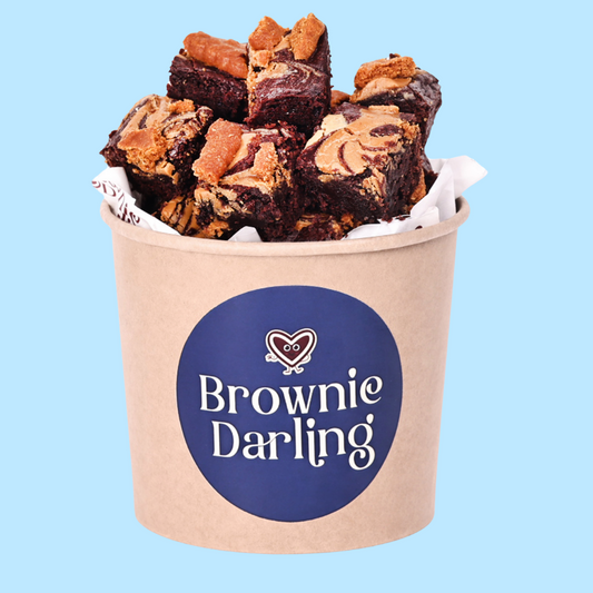 Biscoff Brownies - Mini Bites Brownie Darling