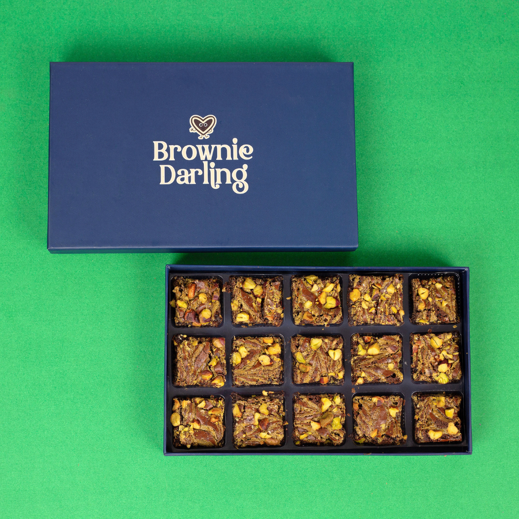 Pistachio Brownies - Mini Bites Brownie Darling