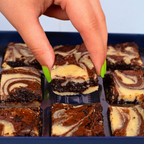 Yin-Yang Brownies - Mini Bites Brownie Darling