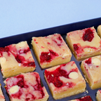 Raspberry Swirl Blondies - Mini Bites Brownie Darling