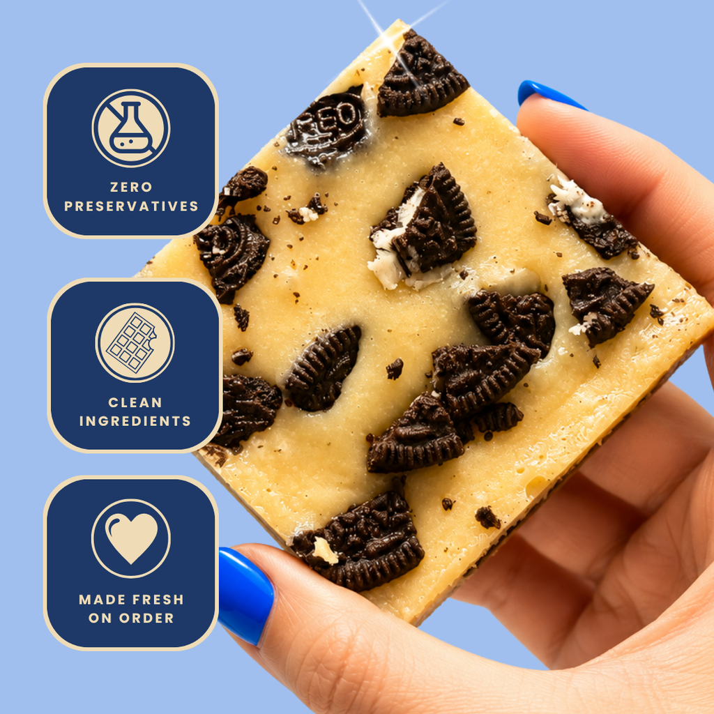 Cookies & Cream Blondies - Mini Bites Brownie Darling