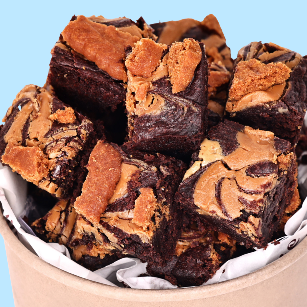Biscoff Brownies - Mini Bites Brownie Darling