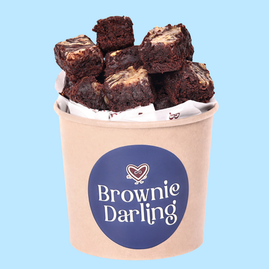 Coffee Cheesecake Brownies - Mini Bites Brownie Darling