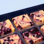 Blueberry Lime Blondies - Mini Bites Brownie Darling