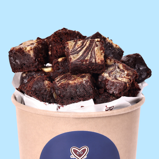 Coffee Cheesecake Brownies - Mini Bites Brownie Darling