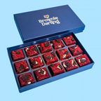 Red Velvet Oreos Brownies - Mini Bites Brownie Darling