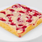 Raspberry Swirl Blondies - Slab Brownie Darling