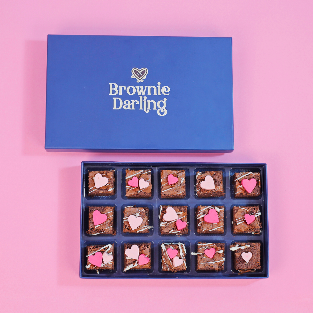 All Hearts Love Brownies - Mini Bites Brownie Darling