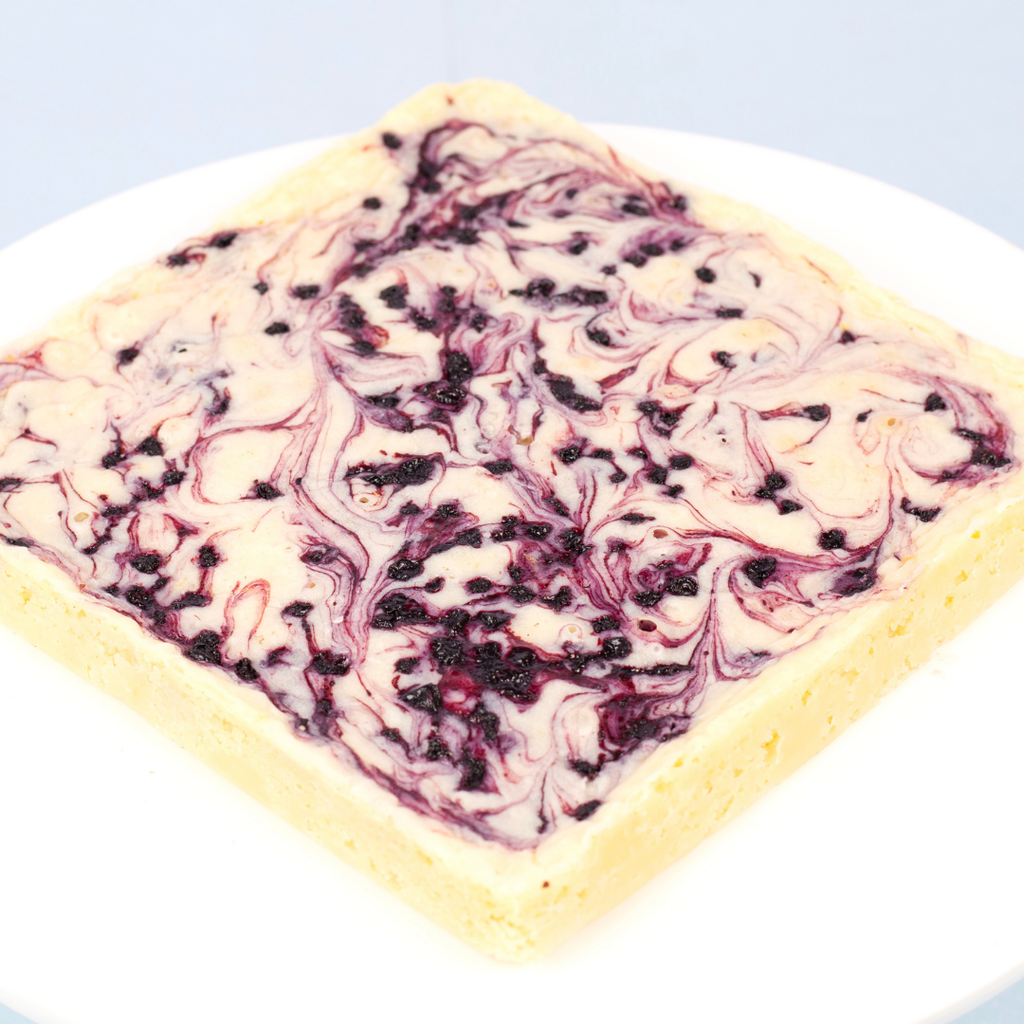Blueberry Lime Blondies - Slab Brownie Darling