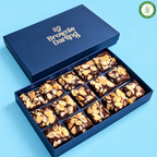 Gluten-Free Roasted Almonds Ragi Brownies - Mini Bites Brownie Darling