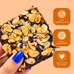 Roasted Almonds Brownies - Mini Bites Brownie Darling