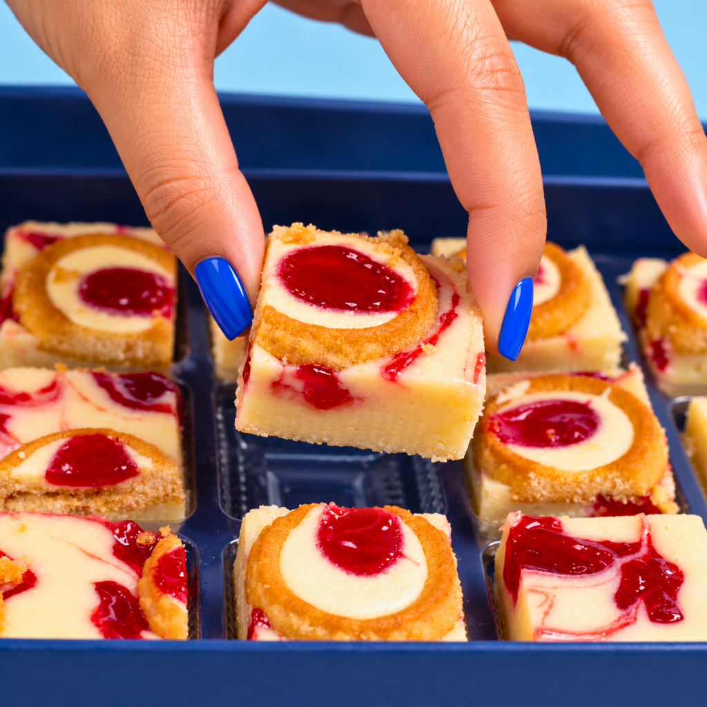 Jammie Blondies - Mini Bites