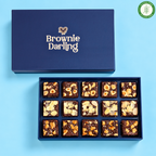 Gluten-Free Loaded Nuts Brownies - Mini Bites