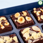 Gluten-Free Loaded Nuts Brownies - Mini Bites