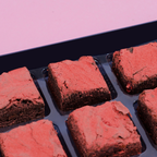 Raspberry Dust Love Brownies - Mini Bites Brownie Darling