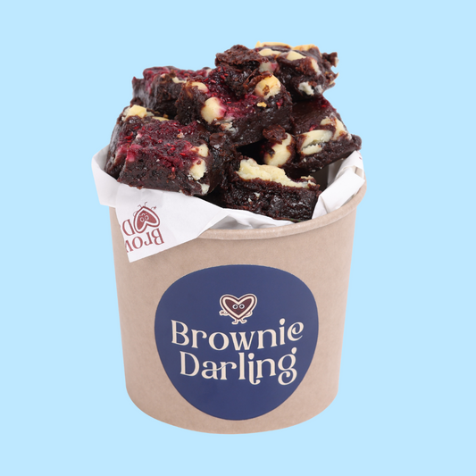 Raspberry Cheesecake Brownies - Mini Bites Brownie Darling