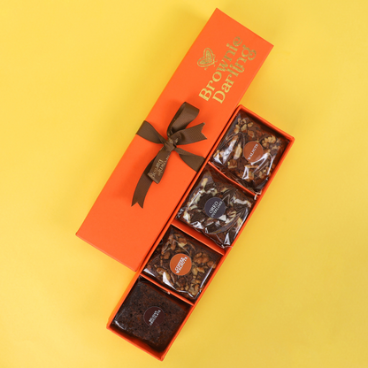 Raksha Bandhan Celebration Gift Box - Pack of 4 Brownie Darling