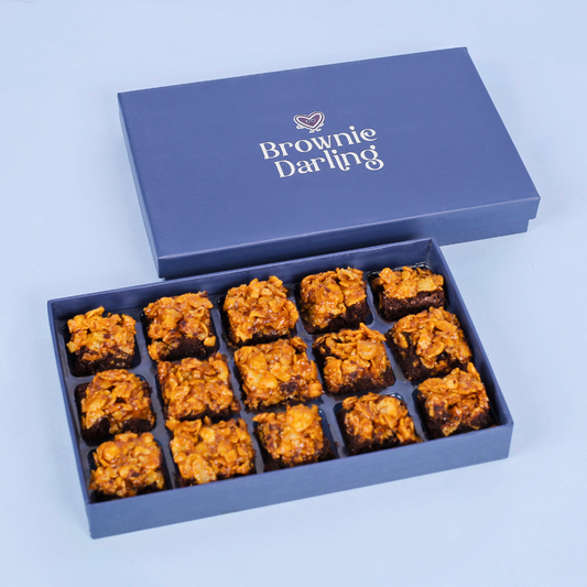 Caramel Crunch Brownies - Mini Bites Brownie Darling