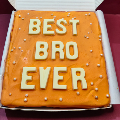 Custom Message Brownies