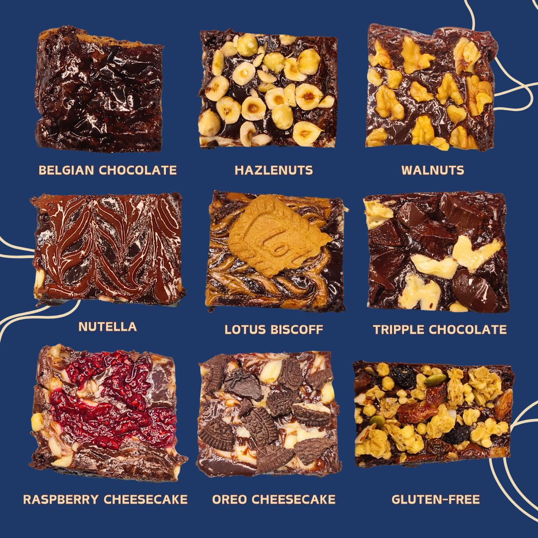 Custom Message Brownies