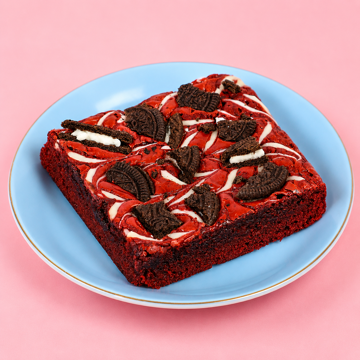 Red Velvet Love Brownies - Assorted Pack of 4 Brownie Darling