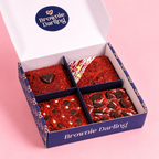 Red Velvet Love Brownies - Assorted Pack of 4 Brownie Darling
