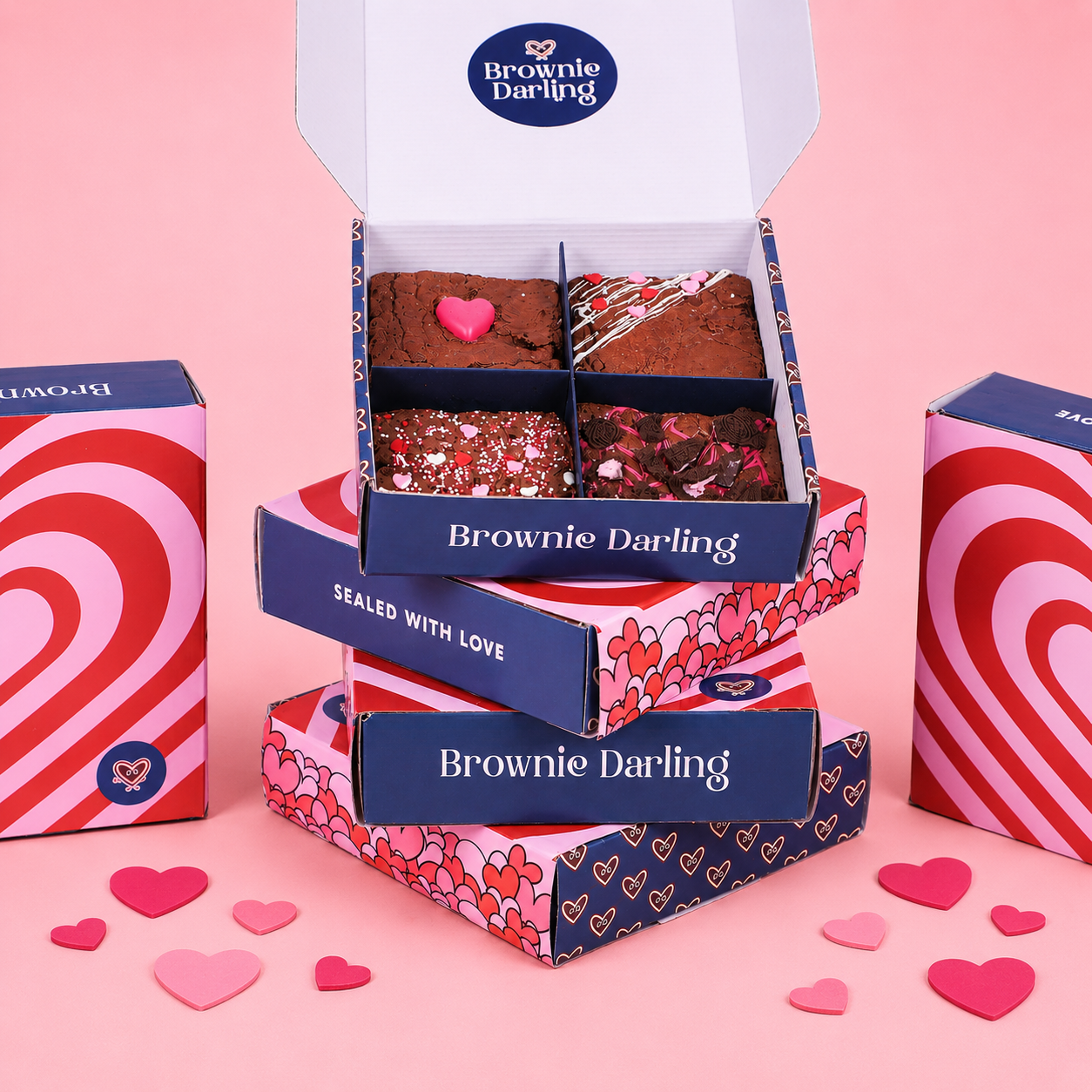 Love Brownies - Assorted Pack of 4 Brownie Darling