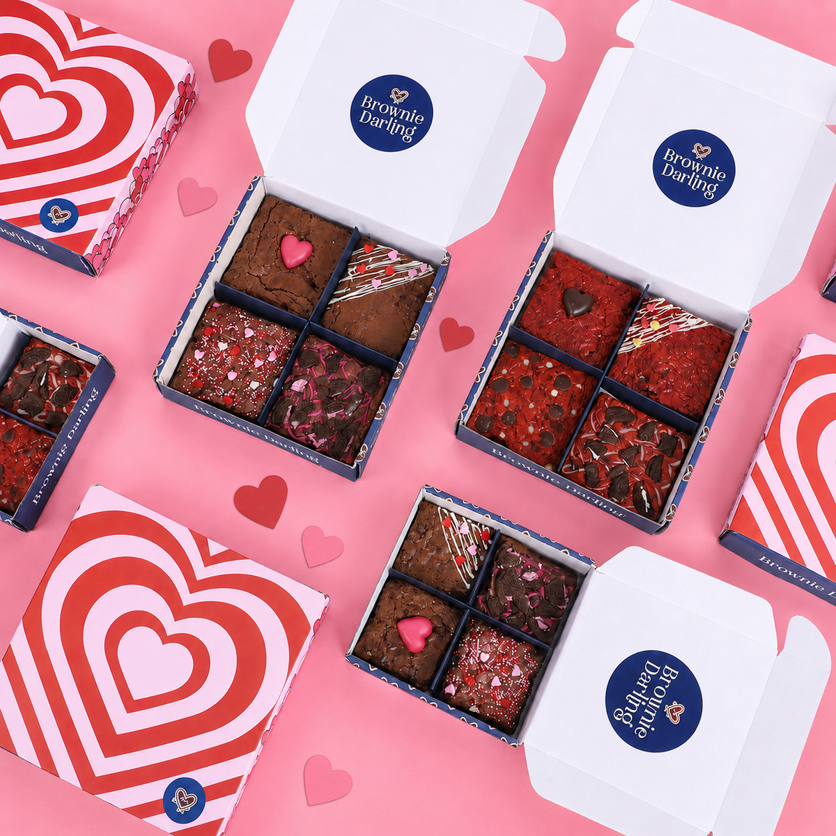 Love Brownies - Assorted Pack of 4 Brownie Darling