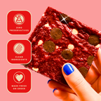 Red Velvet Brownies - Mini Bites Brownie Darling